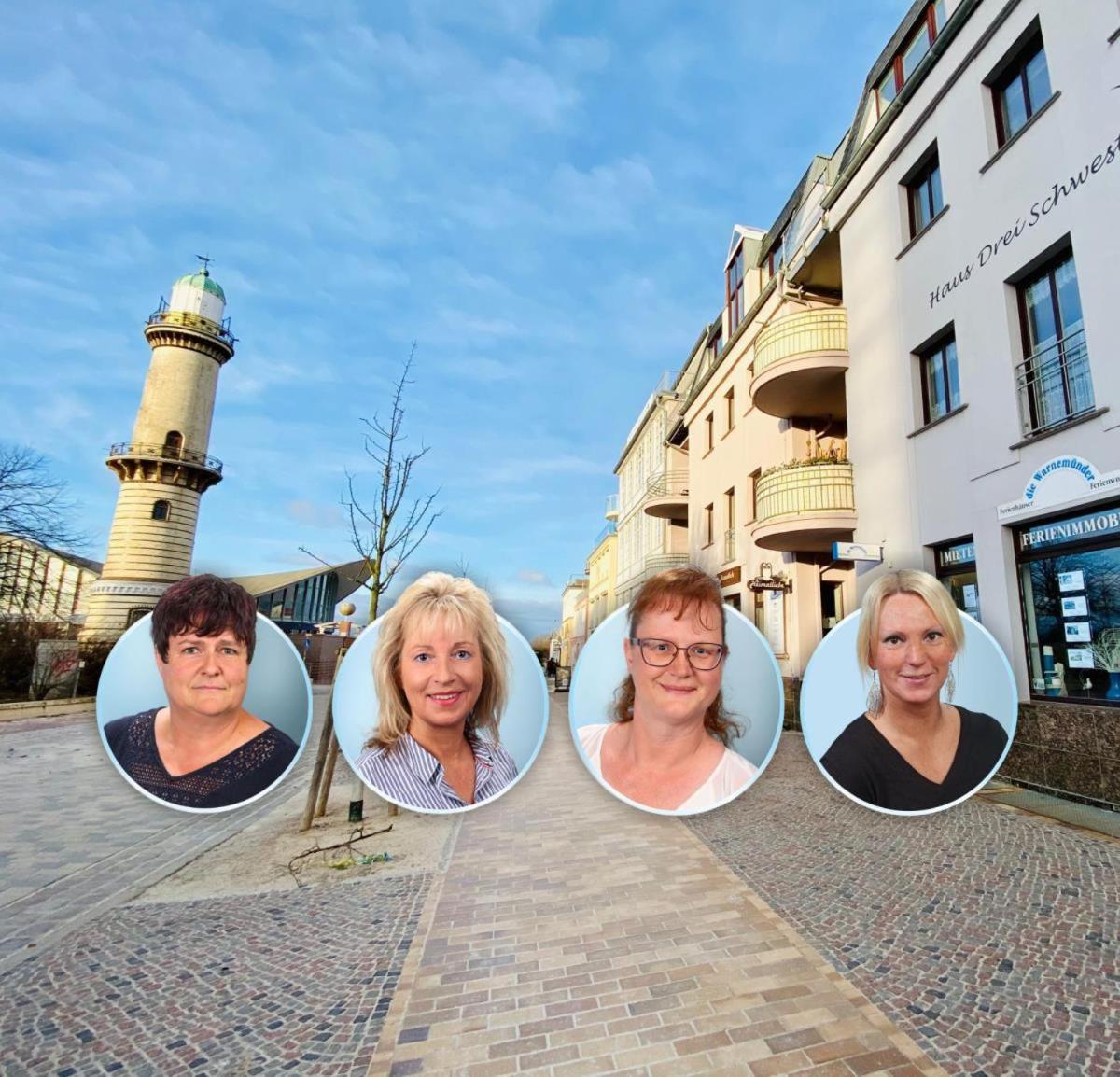 Berringer, Barsch, Direkt An Der Promenade Apartment Rostock Bagian luar foto